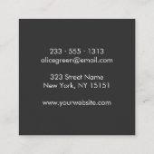 Talent Agent Logo Visitekaartje (Achterkant)