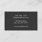 Talent Agent Logo Visitekaartje (Achterkant)