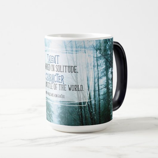 Talent en karakter magische mok (Voorkant rechts)