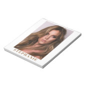 Talent Headshot klein Notitieblok | Aangepaste naa (Gedraaid)