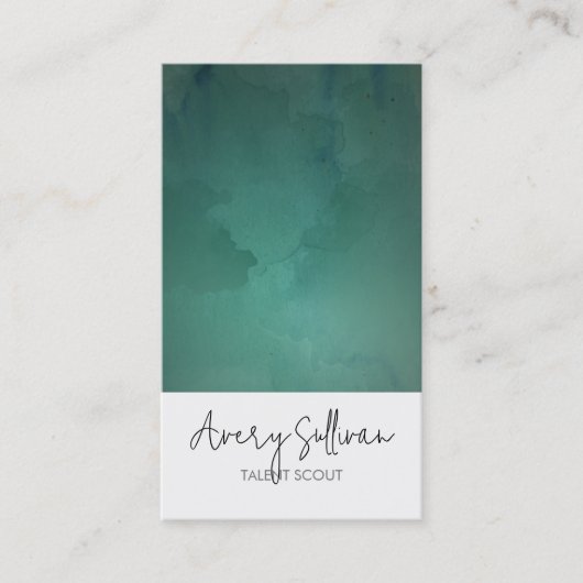Talent Scout Manager Carte de visite de divertisse (Devant)