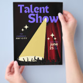 Talent Show FLyer, Show Flyer, Talent Contest Flyer (Hand)