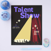 Talent Show FLyer, Show Flyer, Talent Contest Flyer (Enkel)