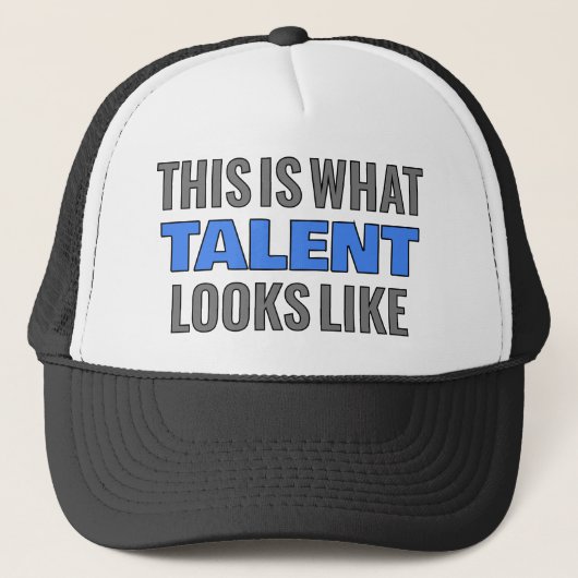 Talent™ Trucker Hoed Pet (Voorkant)