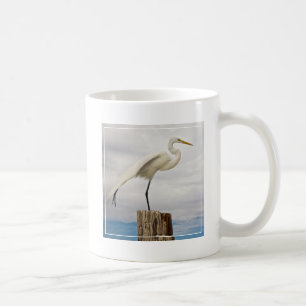 Talented Egret   Fort Myers Beach, Florida Koffiemok