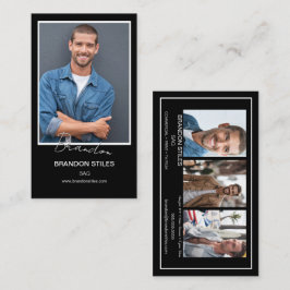 Talentkaart met handtekening | Mini Comp Cards Visitekaartje