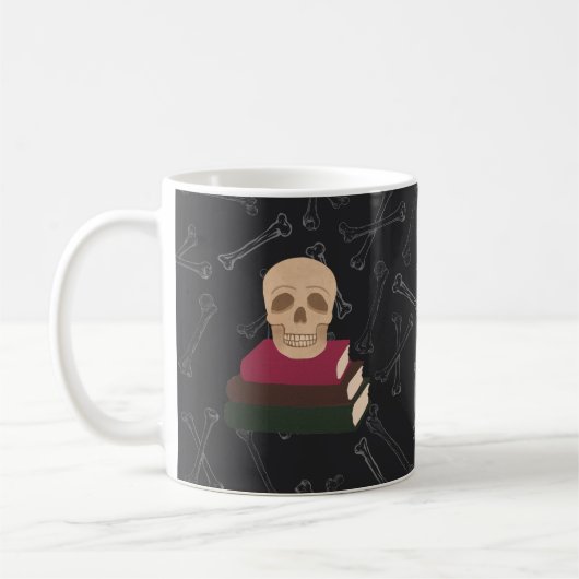 Tales of the Dead Gothic Skull Mug | Custom Horror (Gauche)
