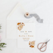 TALIA Boho Save the Date Template Kaart