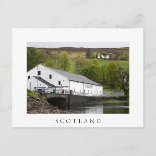 Talisker whisky destilery on Skye, Schotland Briefkaart