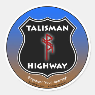 Talisman Highway RuneQueen Ronde Sticker