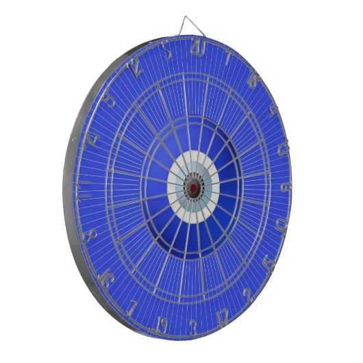 Talisman om te beschermen tegen boze ogen dartbord (Voorkant Links)