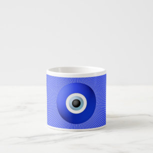 Talisman om te beschermen tegen boze ogen espresso kop