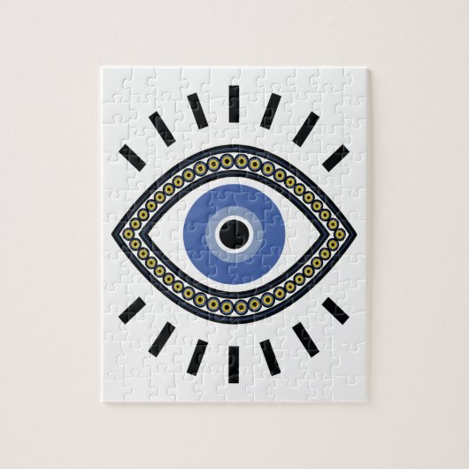 Talisman, symbool van de etnische magie legpuzzel (Verticaal)