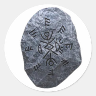 Talisman uit tv-serie ronde sticker