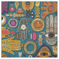 TALISMANS paon tissu