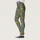 TALISMANS viridian green leggings (Gauche)