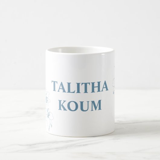 Talitha Koum, Mark 5:41 Mug (Centre)