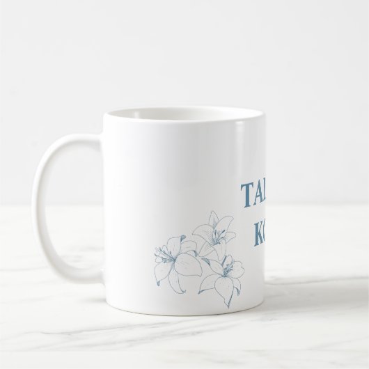 Talitha Koum, Mark 5:41 Mug (Gauche)