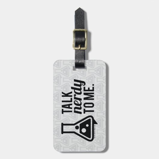 Talk Nerdy Bagagelabel (Voorkant verticaal)