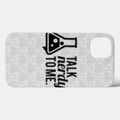 Talk Nerdy Case-Mate iPhone Case (Achterkant (horizontaal))