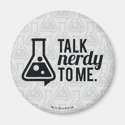 Talk Nerdy Magneet (Voorkant)