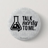 Talk Nerdy Ronde Button 5,7 Cm (Voorkant)