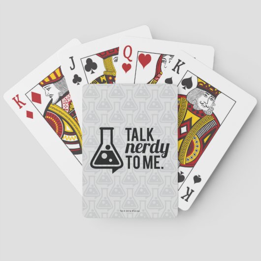 Talk Nerdy Speelkaarten (Achterkant)