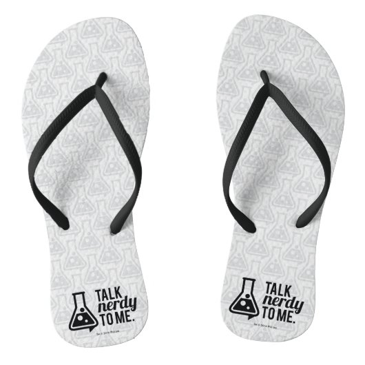 Talk Nerdy Teenslippers (Voetbed)