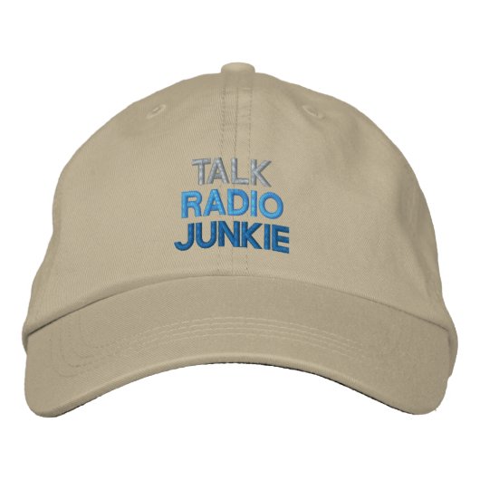 TALK RADIO JUNKIE pet (Voorkant)