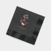 Talk Thirty To Me 30th Birthday Party Black Gold (Gauche)