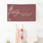 Talk thirty to me Minimalist 30th Birthday Spandoek (Insitu)