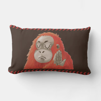 Talk to the Hand Throw Pillow Kussen