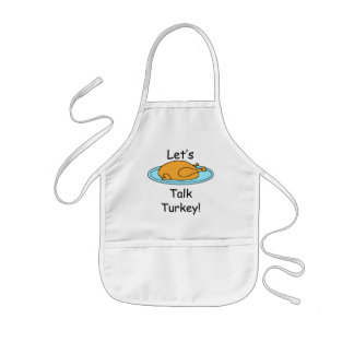 Talk Turkey Apron Kinder Schort