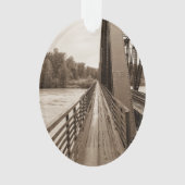 Talkeetna Railroad Bridge Walkway Orament (devant)