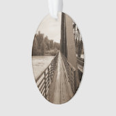 Talkeetna Railroad Bridge Walkway Orament (devant)