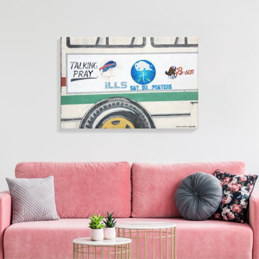 TALKIN PRAY. ILLS, ZEI...UR...PRAYERS, BSON CANVAS AFDRUK (Insitu (Woonkamer))