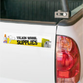 Talkin School Supplies Bumpersticker (Op Truck)