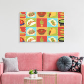 Talkin Tacos Canvas Afdruk (Insitu (Woonkamer))