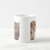 Talking Cats mème Mug double face (Centre)