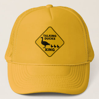 Talking Ducks Crossing Trucker Pet