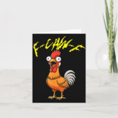 Talking Funny Chicken  Kaart (Voorkant)