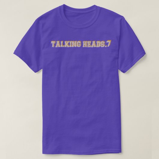 Talking Heads 90s T-shirt (Design voorkant)