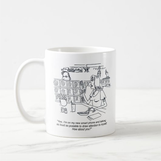 Talking Loud mug (Gauche)