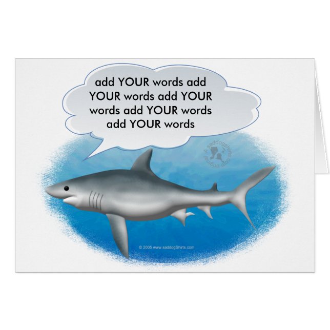 Talking Shark (Voorkant Horizontaal)