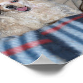 Talking Tan Speelgoed Poodle Puppy Poster (Hoek)