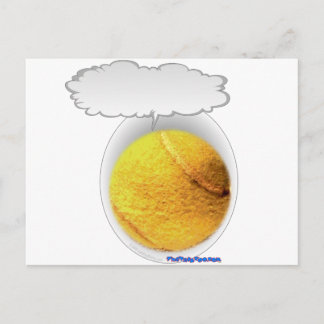 Talking Tennis Ball Briefkaart