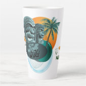 TalkTiki - Tall Latte Mug (Devant)