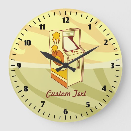 Tall arcade game console grote klok (Voorkant)