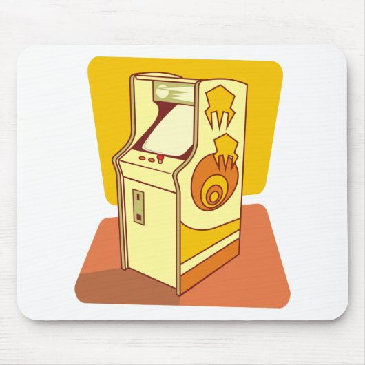 Tall arcade game console muismat (Voorkant)