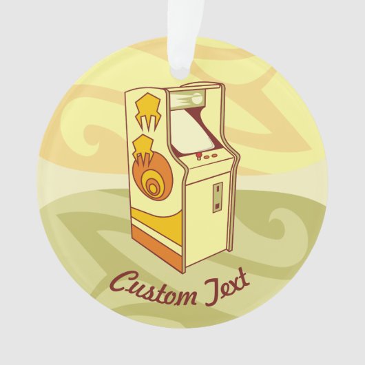 Tall arcade game console ornament (voorkant)